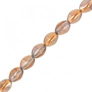 Czech Pinch beads Perlen 5x3mm Crystal sunset 00030/27137